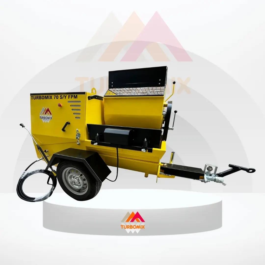 Turbomix 70 S/Y FPM Fireproofing Plaster Machine Turbomix 70 S/Y FPM Fireproofing Plaster Machine