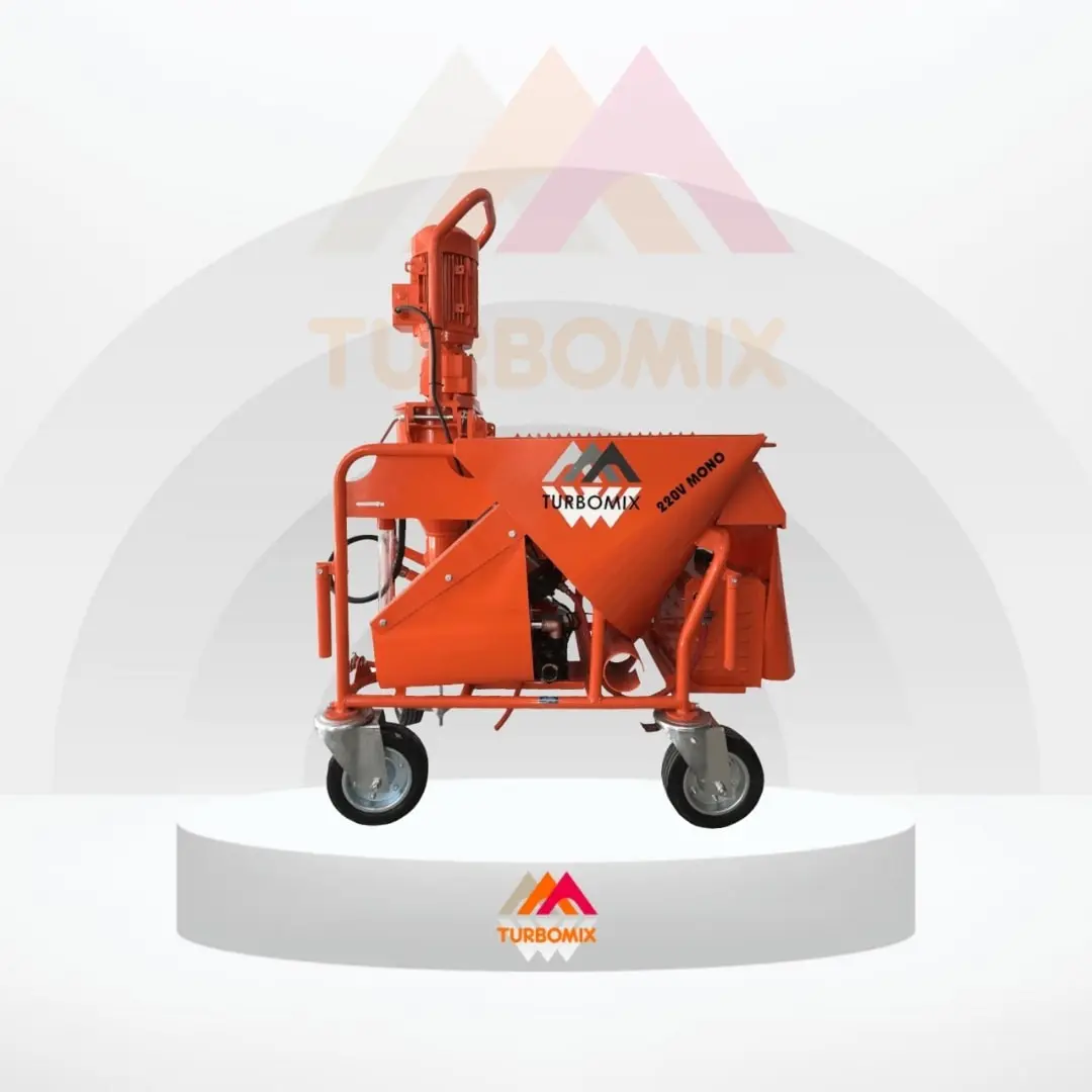Turbomix Mono Gypsum Plaster Machine Turbomix Mono Gypsum Plaster Machine